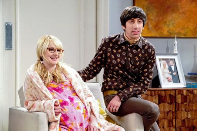 bernadette grávida em the big bang theory