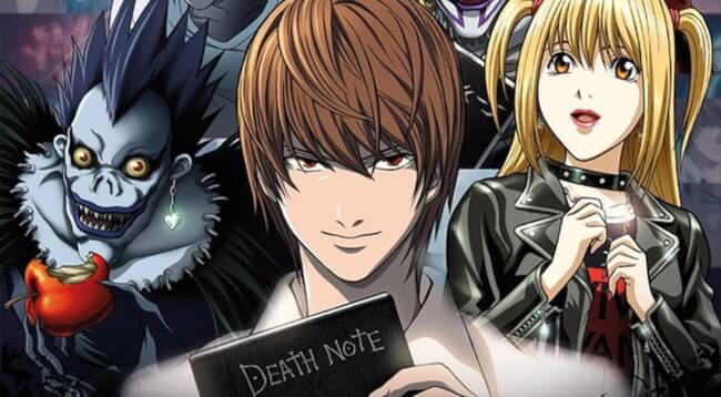 capa do anime death note