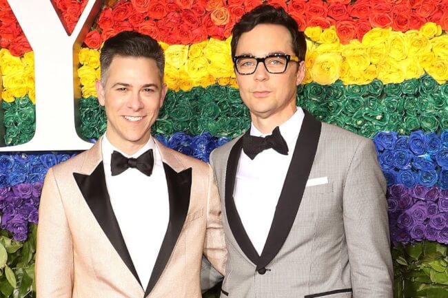 jim parsons e seu marido