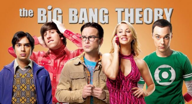capa da série the big bang theory