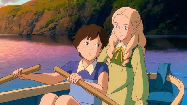 cena do filme do studio ghibli as memorias de marnie