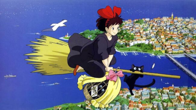 o servico de entregas da kiki studio ghibli