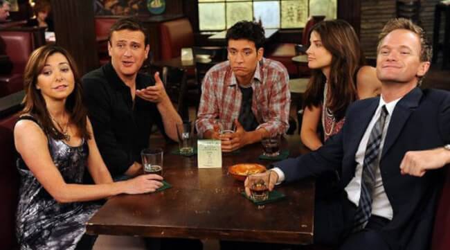 personagens de how i met your mother no bar