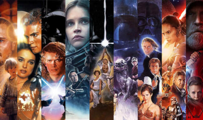 ordem certa dos filmes star wars