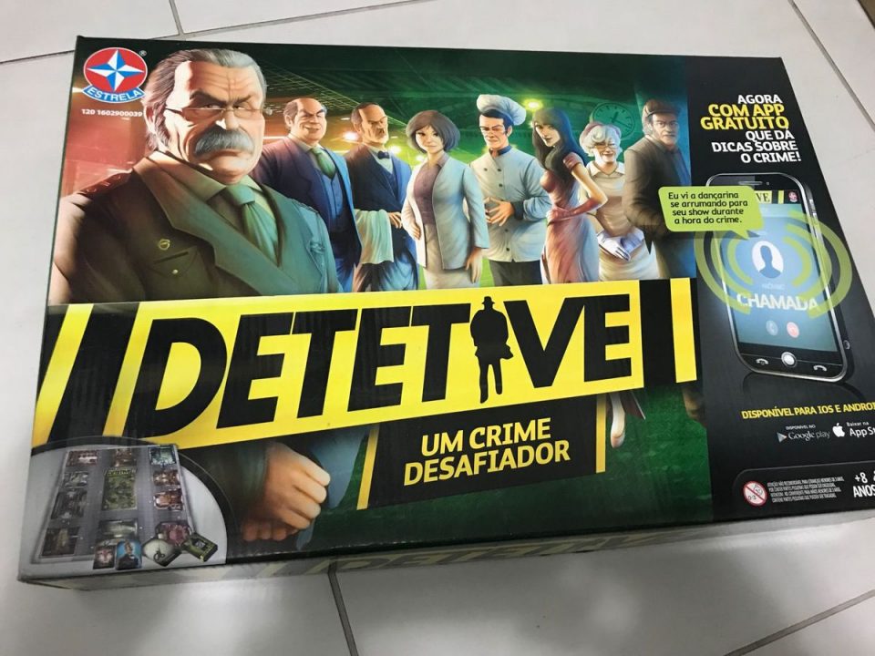 jogo de tabuleiro 2021 - detetive