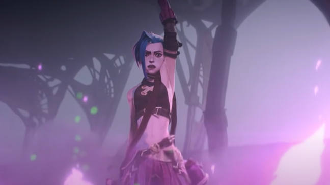 jinx/powder arcane da netflix