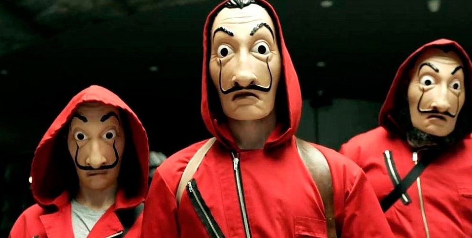 personagens la casa de papel capa