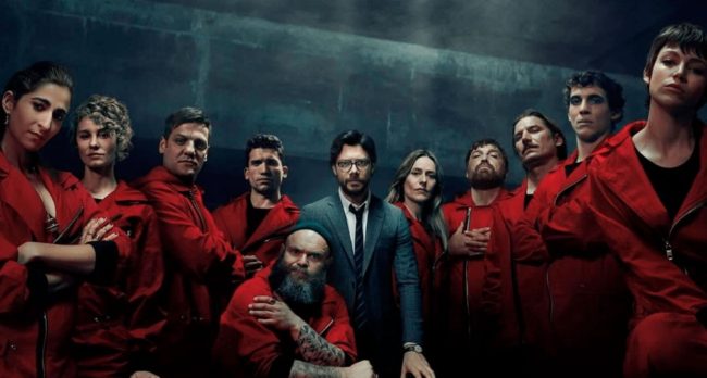 elenco dos personagens la casa de papel