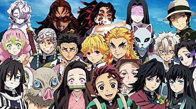 personagens de demon slayer kimetsu no yaiba