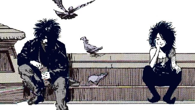 imagem da historia em quadrinho de sandman de neil gaiman