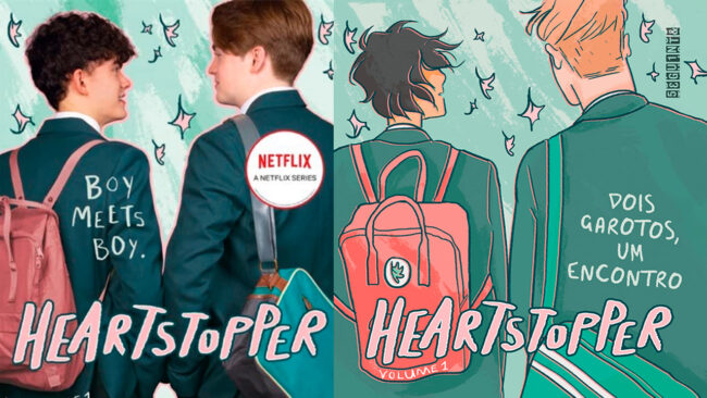 capa do livro heartstopper indicação do booktok